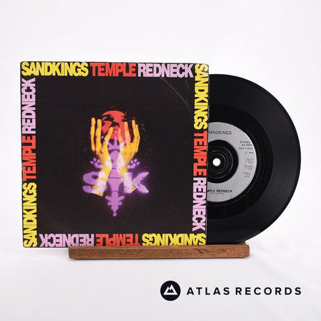 Sandkings Temple Redneck 7" Vinyl Record - Front Cover & Record