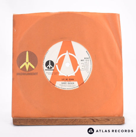 Sandy Rucker Lay Me Down 7" Vinyl Record - In Sleeve