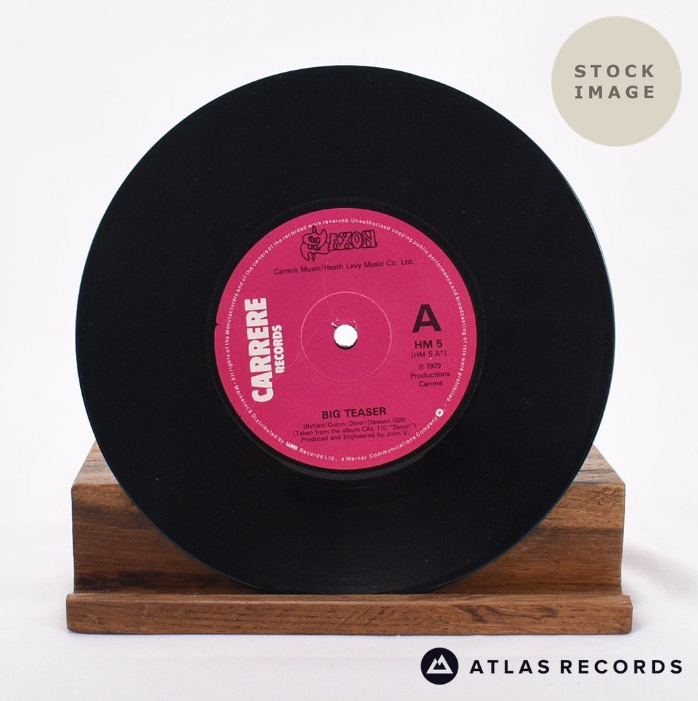 Saxon Big Teaser Vinyl Record - Record A Side