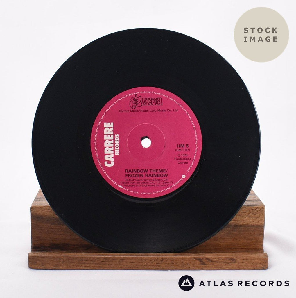Saxon Big Teaser Vinyl Record - Record B Side