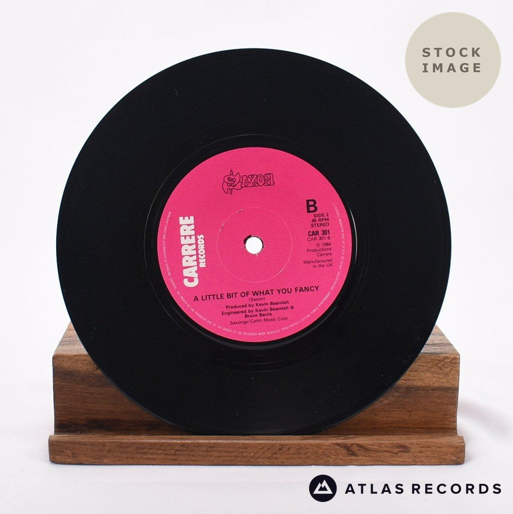 Saxon Sailing To America Vinyl Record - Record B Side