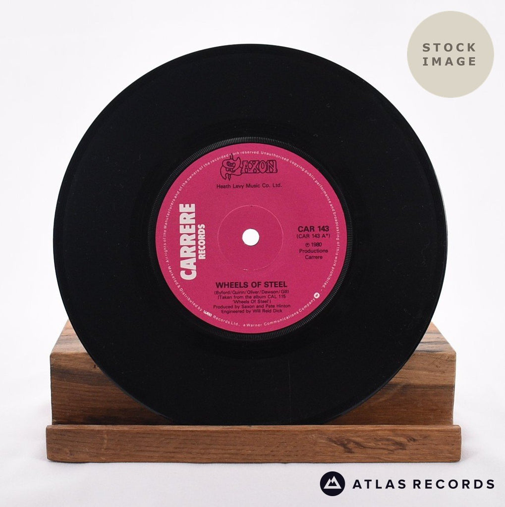 Saxon Wheels Of Steel Vinyl Record - Record A Side