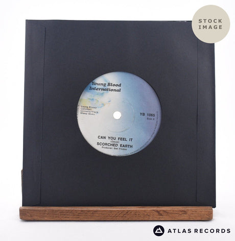 Scorched Earth On The Run 7" Vinyl Record - Reverse Of Sleeve