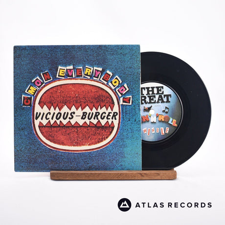 Sex Pistols C'Mon Everybody 7" Vinyl Record - Front Cover & Record