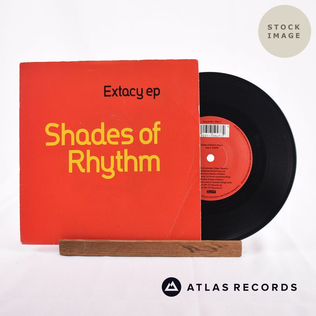 Shades Of Rhythm Extacy EP Vinyl Record - Sleeve & Record Side-By-Side