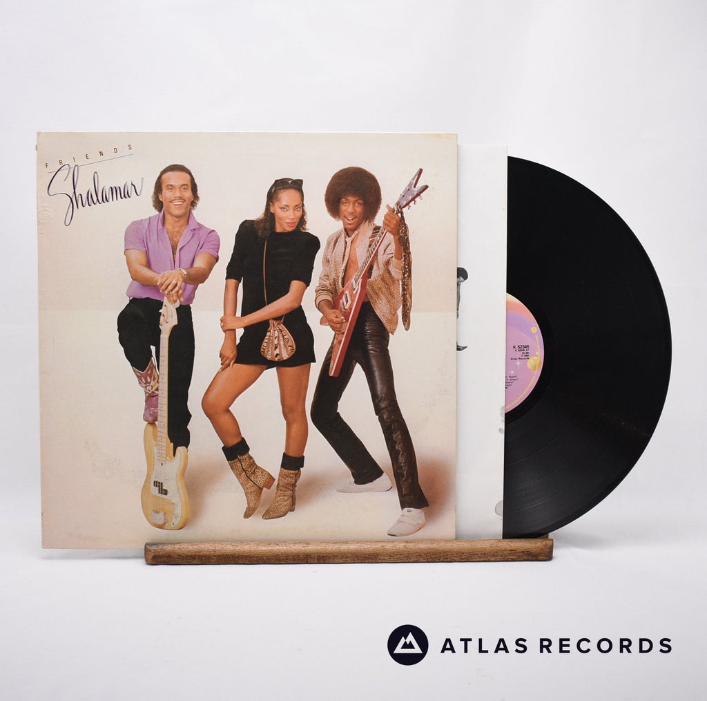 Shalamar Friends LP Vinyl Record - Front Cover & Record