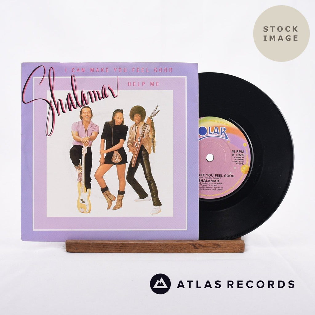 Shalamar I Can Make You Feel Good 1980 Vinyl Record - Sleeve & Record Side-By-Side