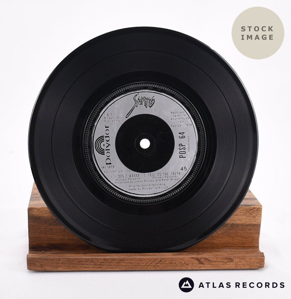 Sham 69 Hersham Boys Vinyl Record - Record B Side