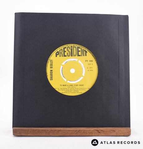 Sharon Ridley - I'm In Your Corner - Promo 7" Vinyl Record - EX