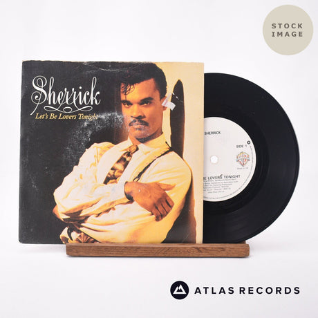 Sherrick Let's Be Lovers Tonight 7" Vinyl Record - Sleeve & Record Side-By-Side