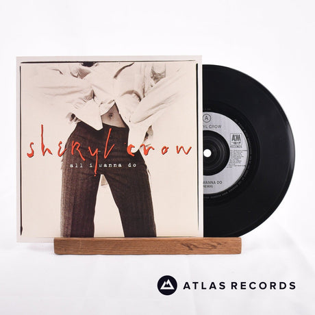 Sheryl Crow All I Wanna Do 7" Vinyl Record - Front Cover & Record