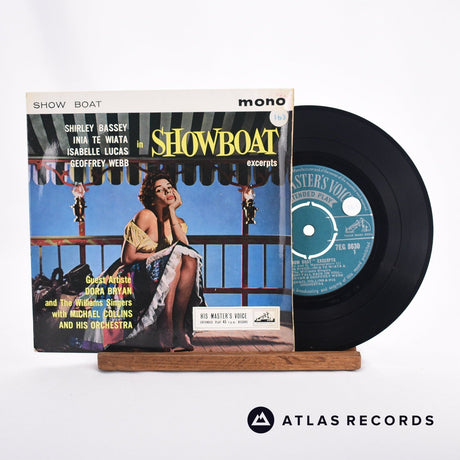 Shirley Bassey Excerpts From "Show Boat" 7" Vinyl Record - Front Cover & Record
