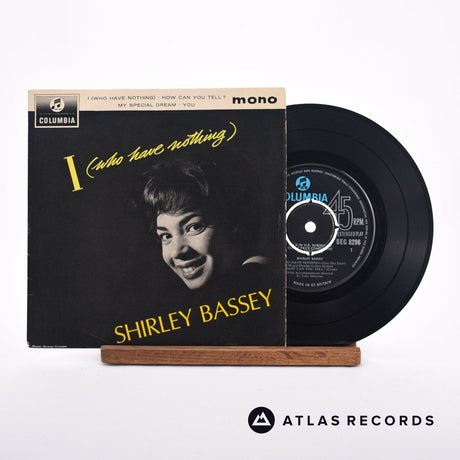 Shirley Bassey I (Who Have Nothing) 7" Vinyl Record - Front Cover & Record