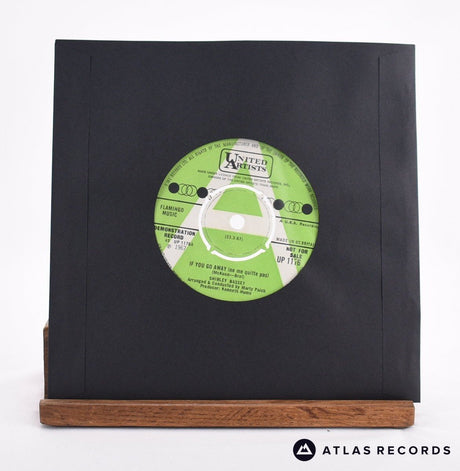 Shirley Bassey - If You Go Away (Ne Me Quitte Pas) - Promo 7" Vinyl Record - VG+