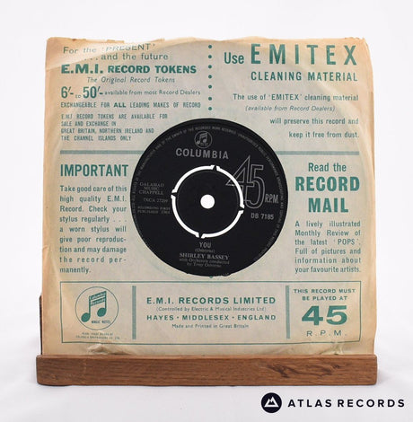 Shirley Bassey - My Special Dream - 7" Vinyl Record - VG/VG