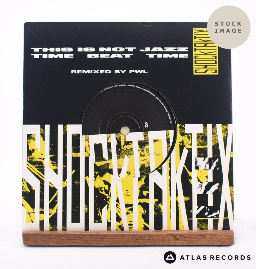 Shock Taktix This Is Not Jazz 7" Vinyl Record - Sleeve & Record Side-By-Side