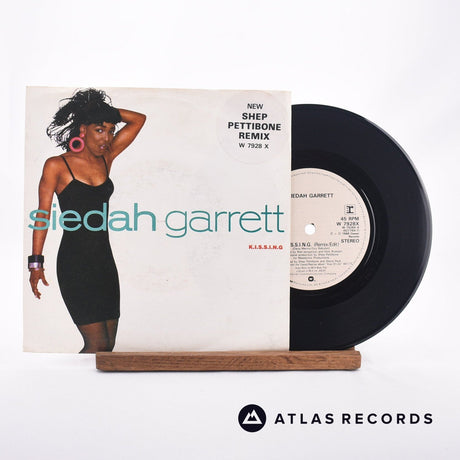 Siedah Garrett K.I.S.S.I.N.G. 7" Vinyl Record - Front Cover & Record