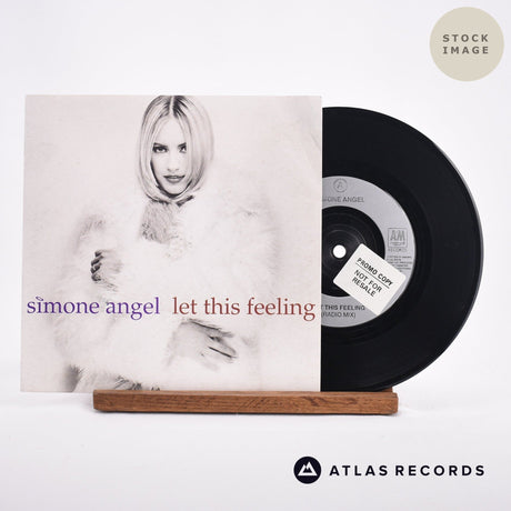 Simone Angel Let This Feeling Vinyl Record - Sleeve & Record Side-By-Side