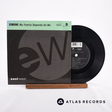 Simone My Family Depends On Me 7" Vinyl Record - Front Cover & Record