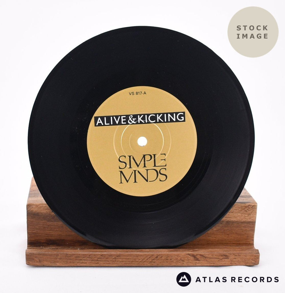 Simple Minds Alive & Kicking Vinyl Record - Record A Side