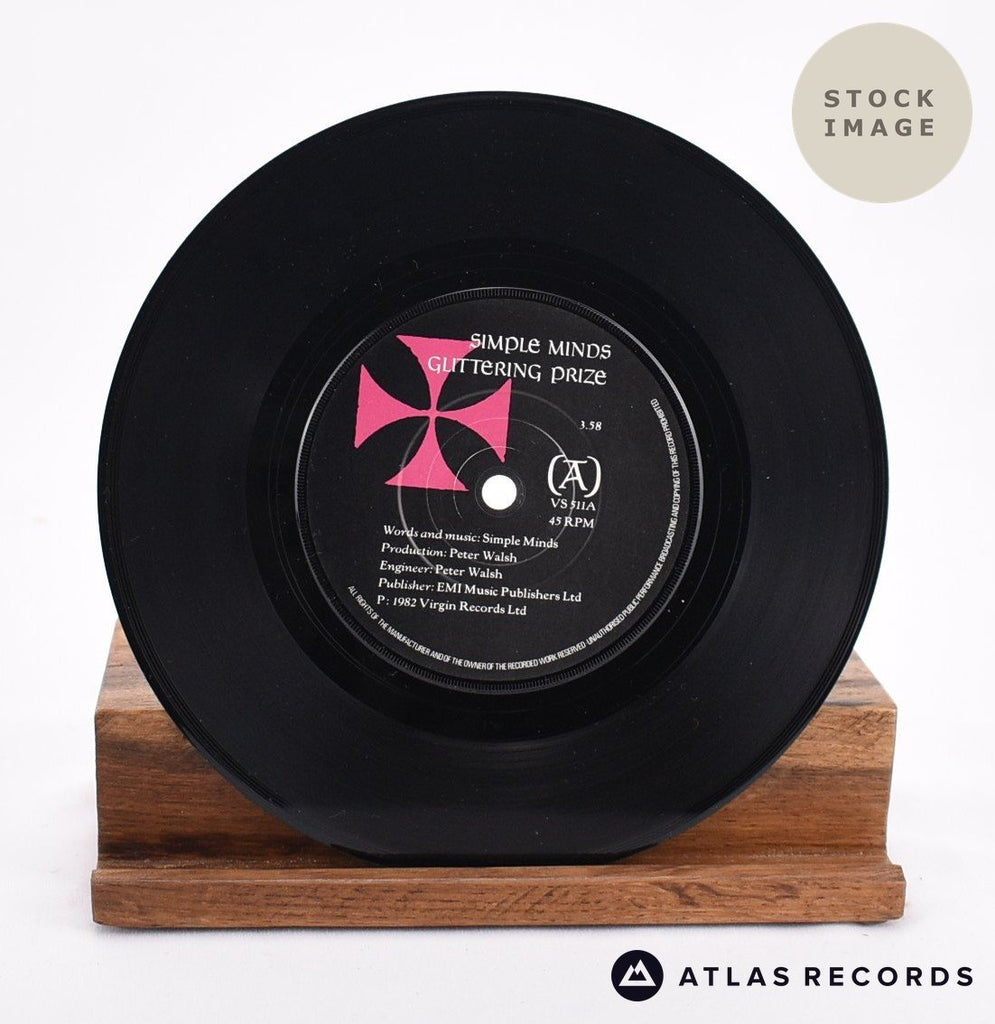 Simple Minds Glittering Prize Vinyl Record - Record A Side