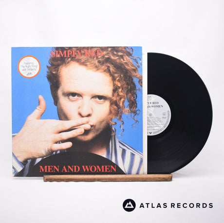 Simply Red Men And Women LP Vinyl Record - Front Cover & Record