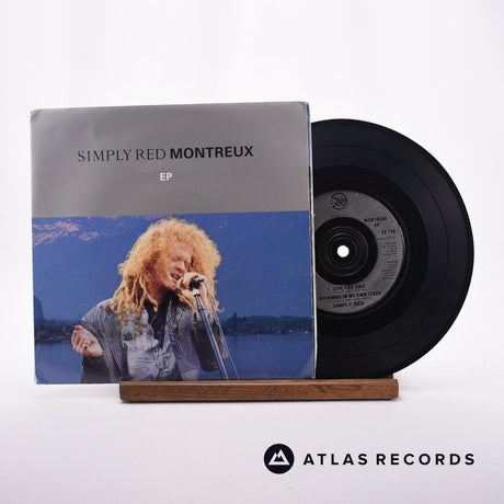 Simply Red Montreux EP 7" Vinyl Record - Front Cover & Record