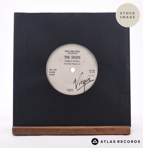 Skids Animation 7" Vinyl Record - Reverse Of Sleeve