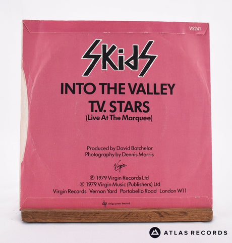 Skids - Into The Valley - 7" Vinyl Record - VG+/VG+