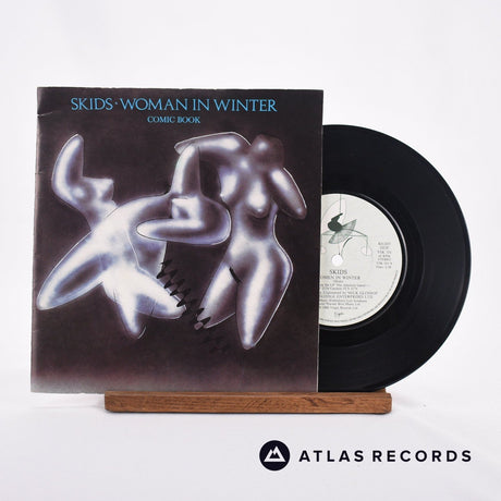 Skids Woman In Winter 7" Vinyl Record - Front Cover & Record