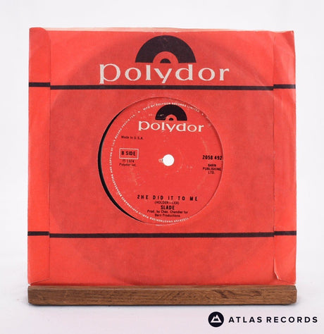 Slade - The Bangin Man - 7" Vinyl Record - VG+/VG+