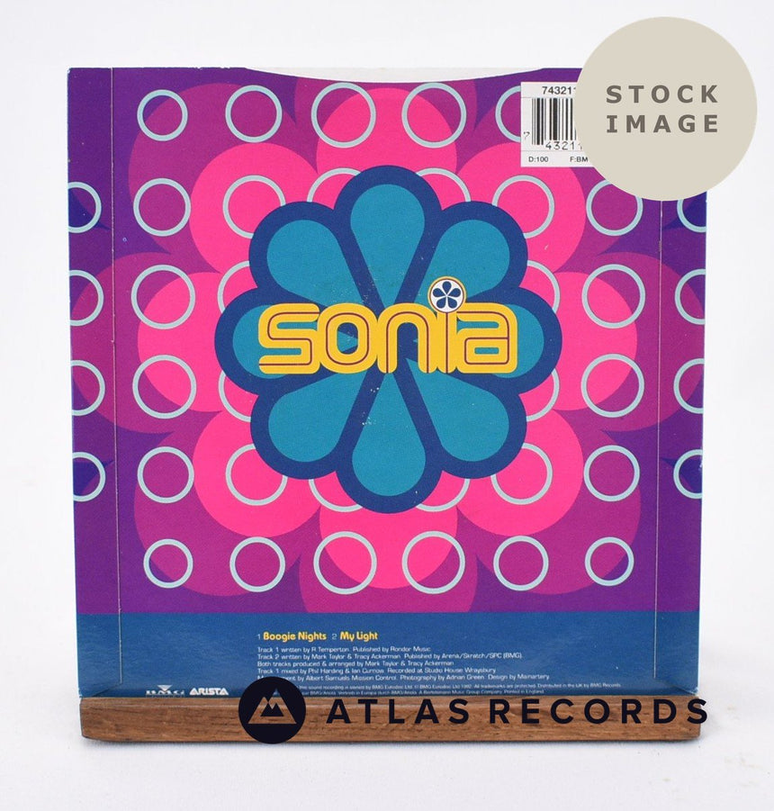 Sonia Boogie Nights Vinyl Record - Reverse Of Sleeve