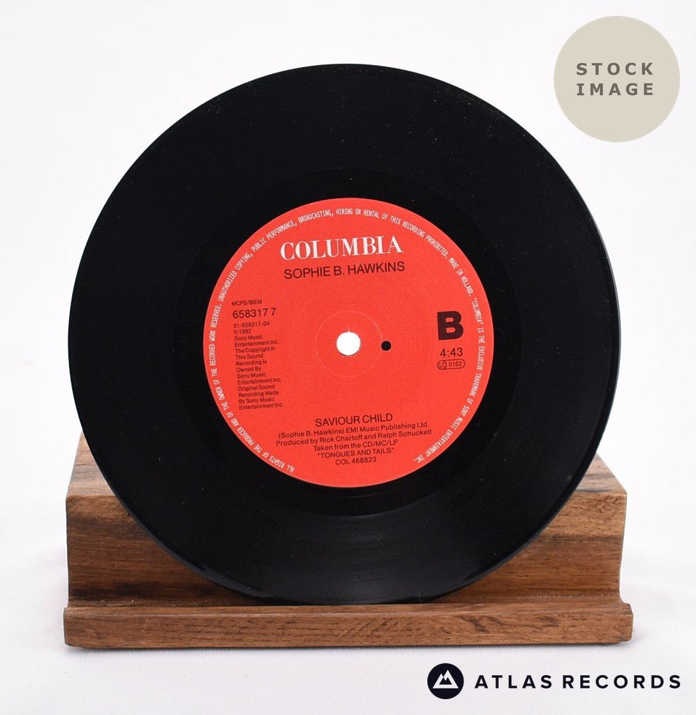 Sophie B. Hawkins California Here I Come 1992 Vinyl Record - Record B Side