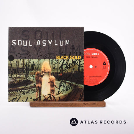 Soul Asylum Black Gold 7" Vinyl Record - Front Cover & Record