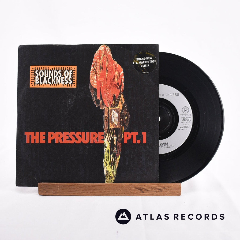 Sounds Of Blackness The Pressure Pt.1 7" Vinyl Record - Front Cover & Record