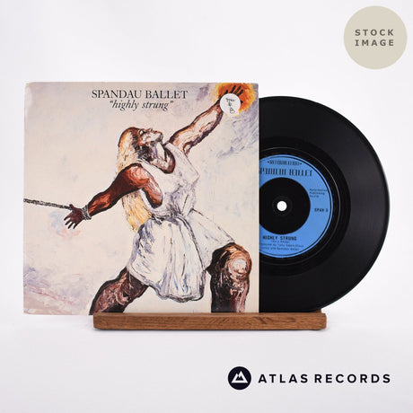 Spandau Ballet Highly Strung Vinyl Record - Sleeve & Record Side-By-Side