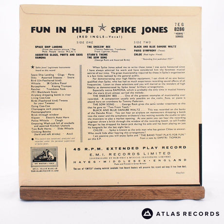 Spike Jones - Fun In Hi-Fi - 7" EP Vinyl Record - EX/EX
