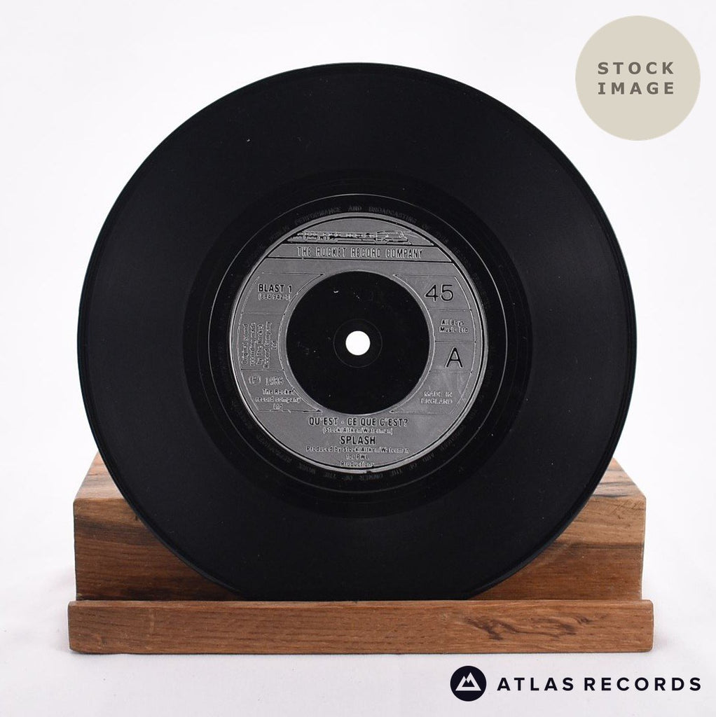 Splash Qu'Est-Ce Que C'Est? Vinyl Record - Record A Side