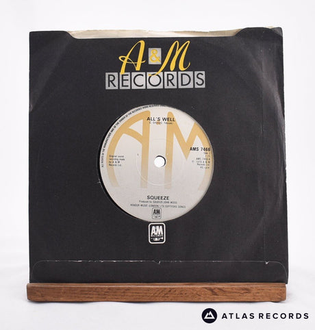 Squeeze - Slap & Tickle - 7" Vinyl Record - VG+/EX