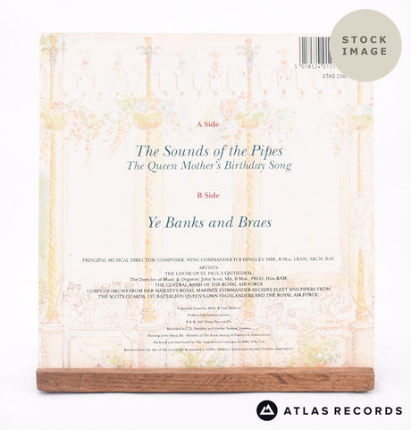 St. Paul's Cathedral Choir The Sounds Of The Pipes 7" Vinyl Record - Reverse Of Sleeve