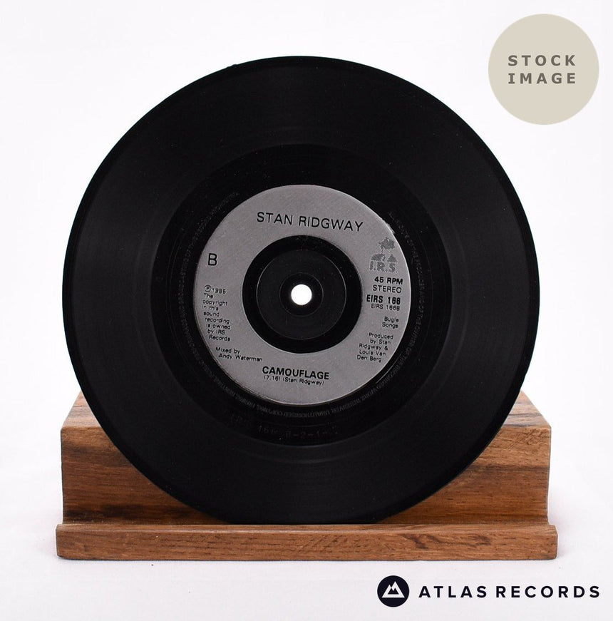 Stan Ridgway I Wanna Be A Boss Vinyl Record - Record B Side