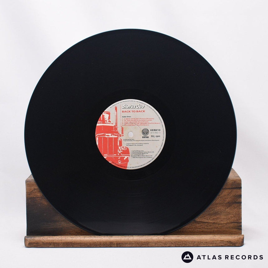 Status Quo - Back To Back - LP Vinyl Record - EX/VG+