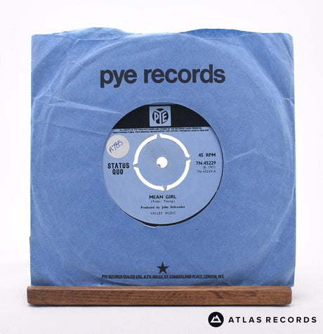 Status Quo Mean Girl 7" Vinyl Record - In Sleeve
