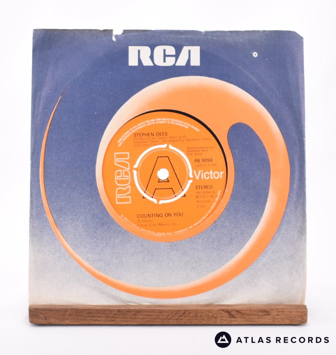 Stephen Dees Counting On You 7" Vinyl Record - In Sleeve
