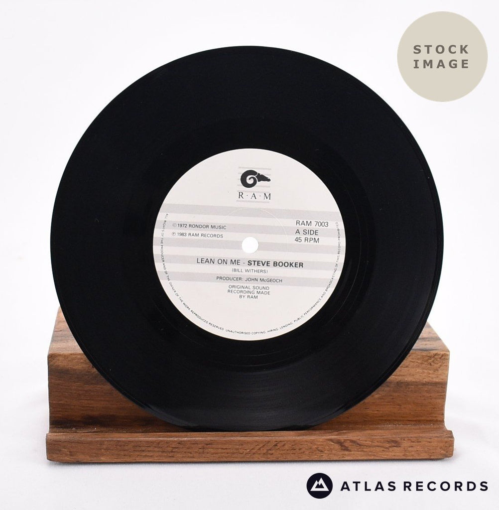Steve Booker Lean On Me Vinyl Record - Record A Side