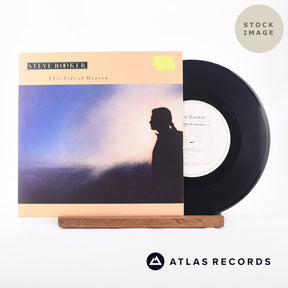Steve Booker This Side Of Heaven 7" Vinyl Record - Sleeve & Record Side-By-Side