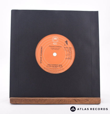 Steve Forbert - Thinkin' - Promo 7" Vinyl Record - VG+