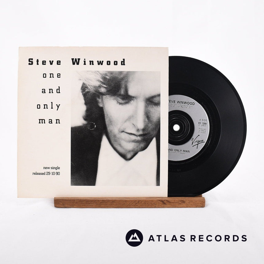 Steve Winwood One And Only Man 7" Vinyl Record - Front Cover & Record