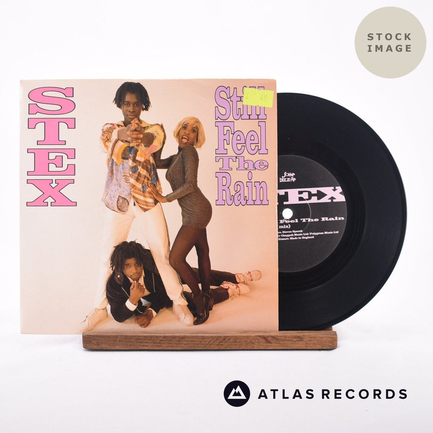 Stex Still Feel The Rain 7" Vinyl Record - Sleeve & Record Side-By-Side