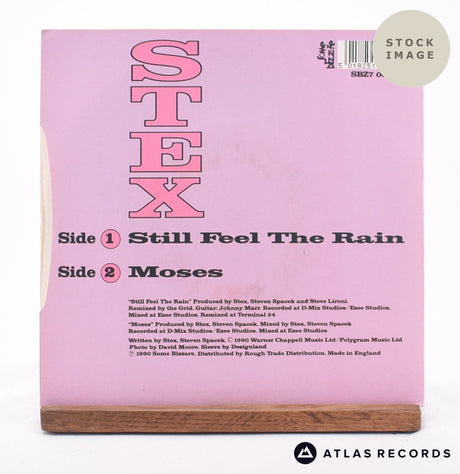 Stex Still Feel The Rain 7" Vinyl Record - Reverse Of Sleeve